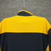 Cheneral Mens West Virginia Mountaineers Fleece Jacket Blue Yellow Small Vintage