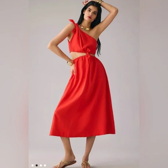 Farm Rio Knot Midi Dress XL SRP395