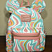 Disney Parks Loungefly Mickey Mouse Swirl Mini Backpack