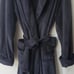 NWT Josie by Natori Black Wrap Robe