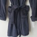 NWT Josie by Natori Black Wrap Robe