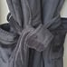 NWT Josie by Natori Black Wrap Robe