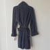 NWT Josie by Natori Black Wrap Robe
