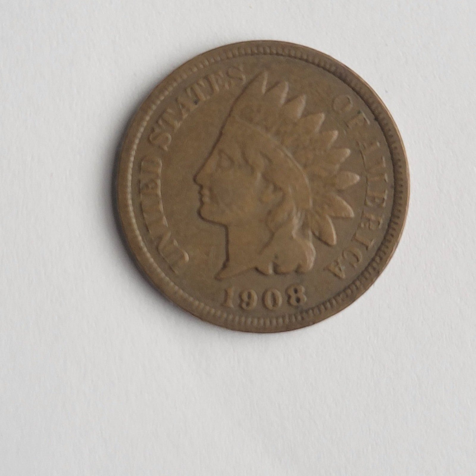 1908 Indian Head Penny