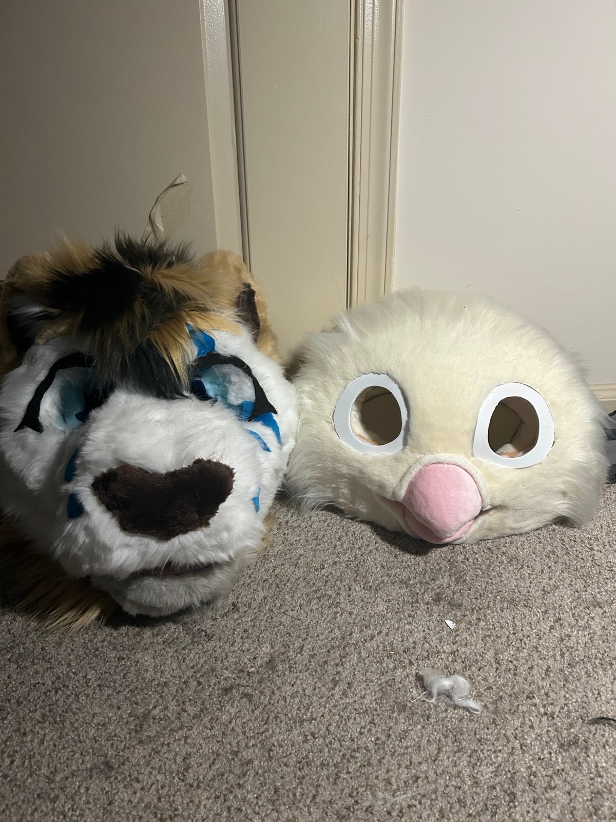 Unfinished Bird fursuit head