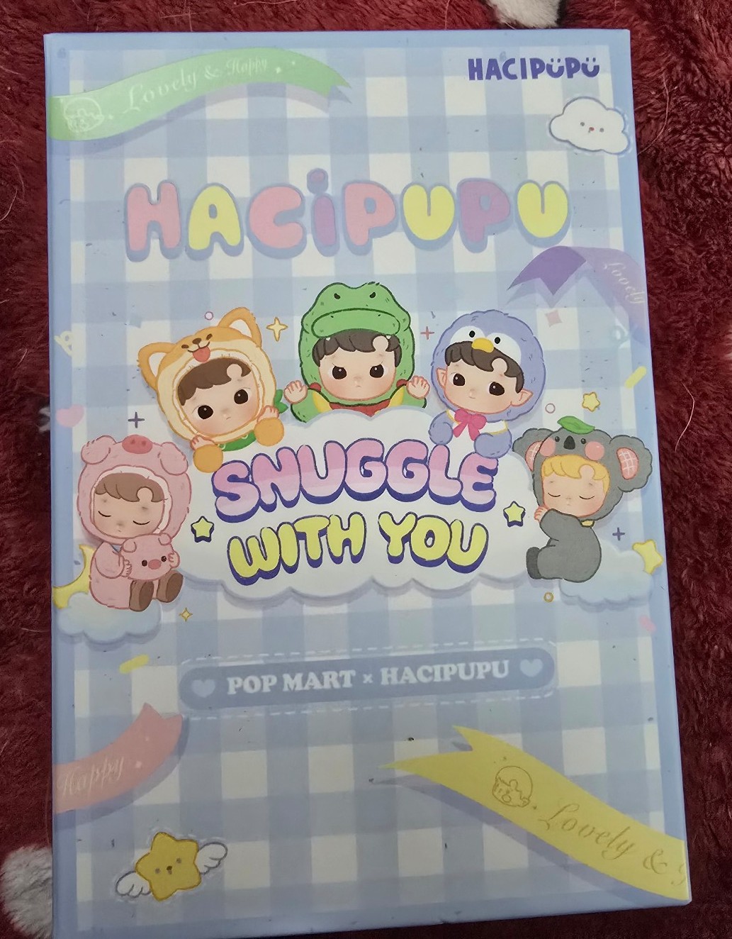 POP MART - HACIPUPU- SNUGGLE WITH YOU FIGURE SERIES - Cuddly Squirrel - SEALED