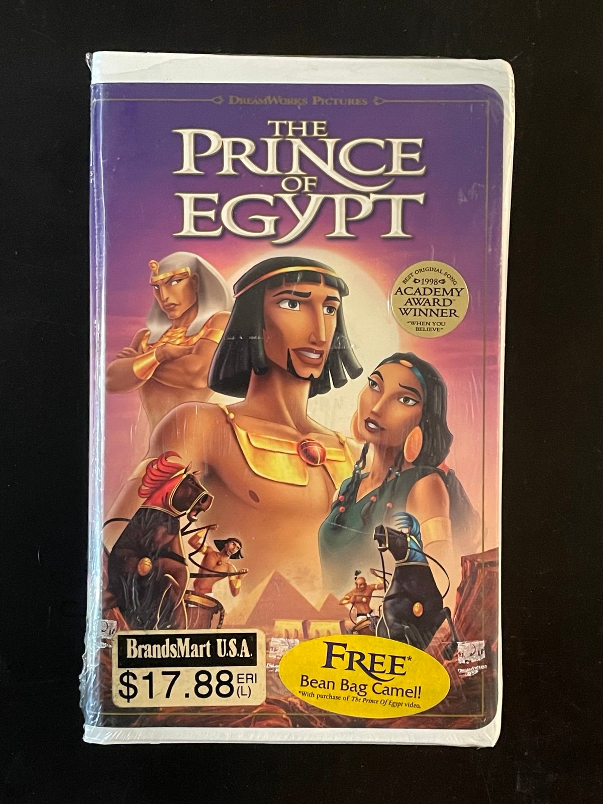 The Prince of Egypt VHS Sealed (Dreamworks, 1999)