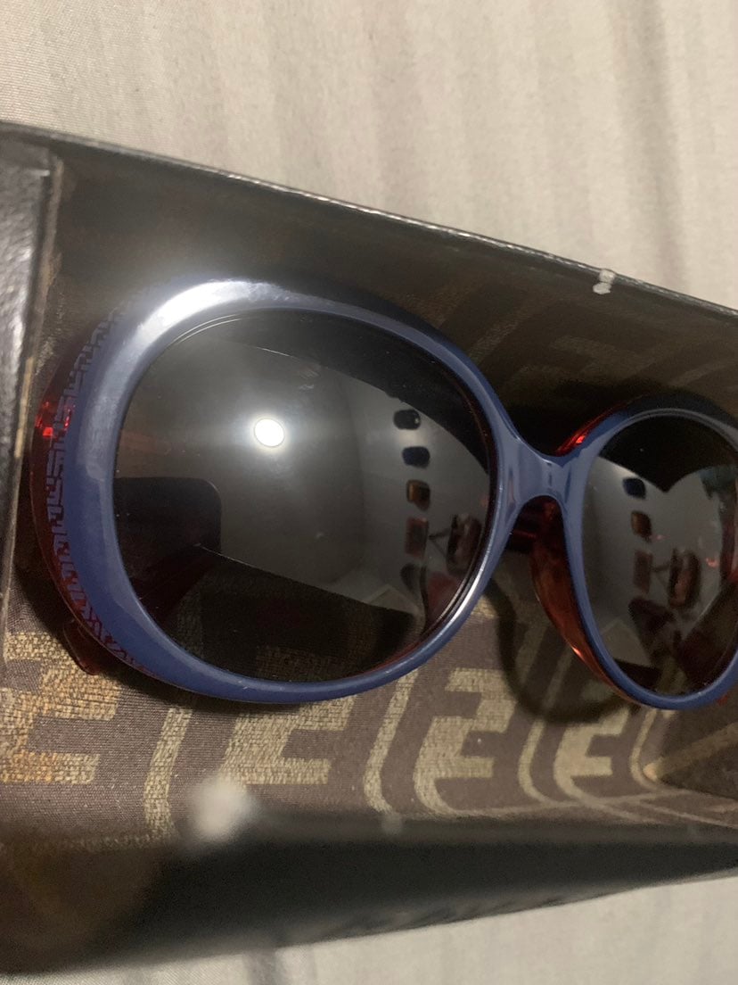 Fendi Sunglasses blue/red