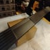 Passenger side step bar with brackets br