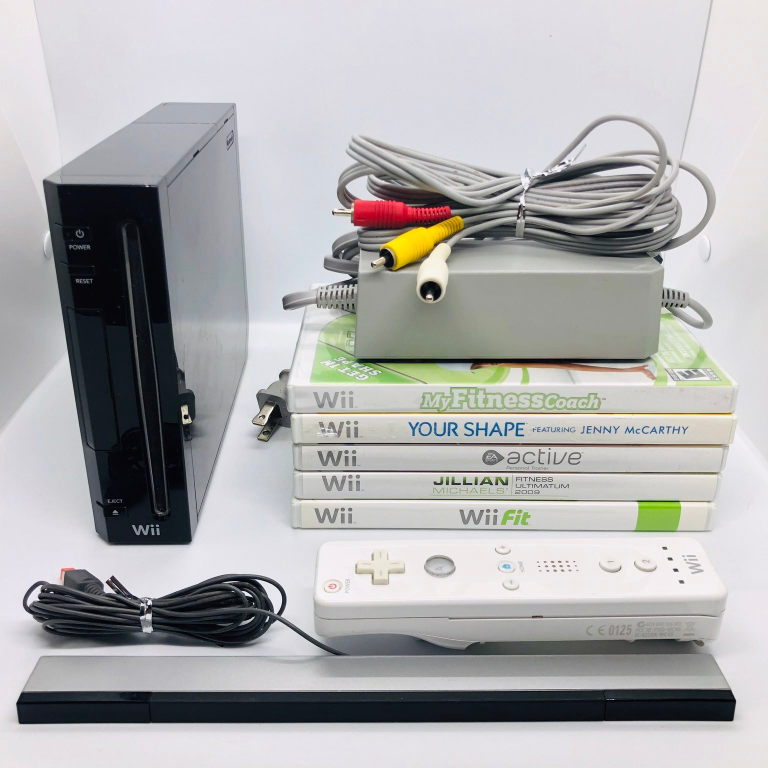 Nintendo Wii Console with games Black