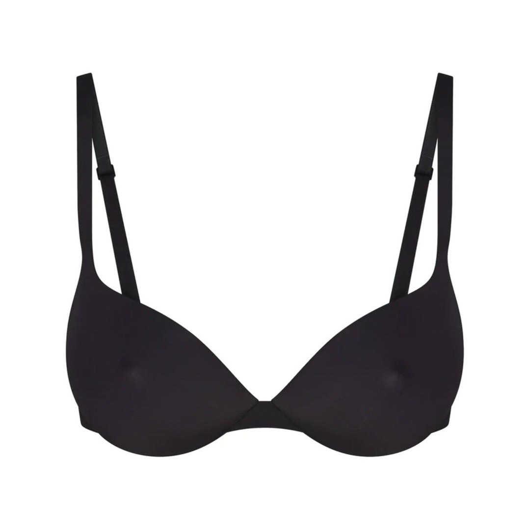 Skims Ultimate Nipple Push-up Bra Onyx Size 34C