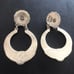 Authenic solid silver earrimgs Stamped