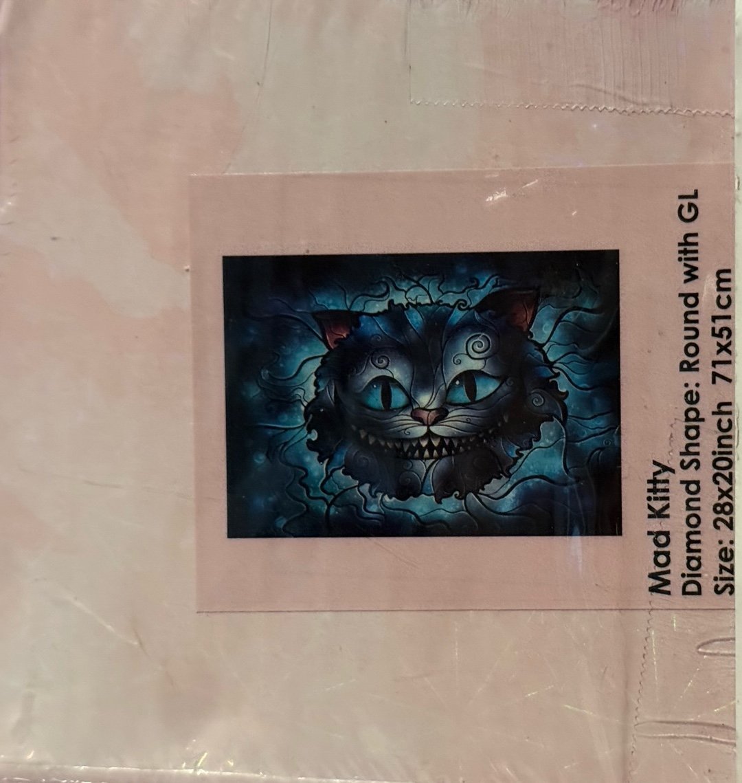 Diamond art club mad kitty