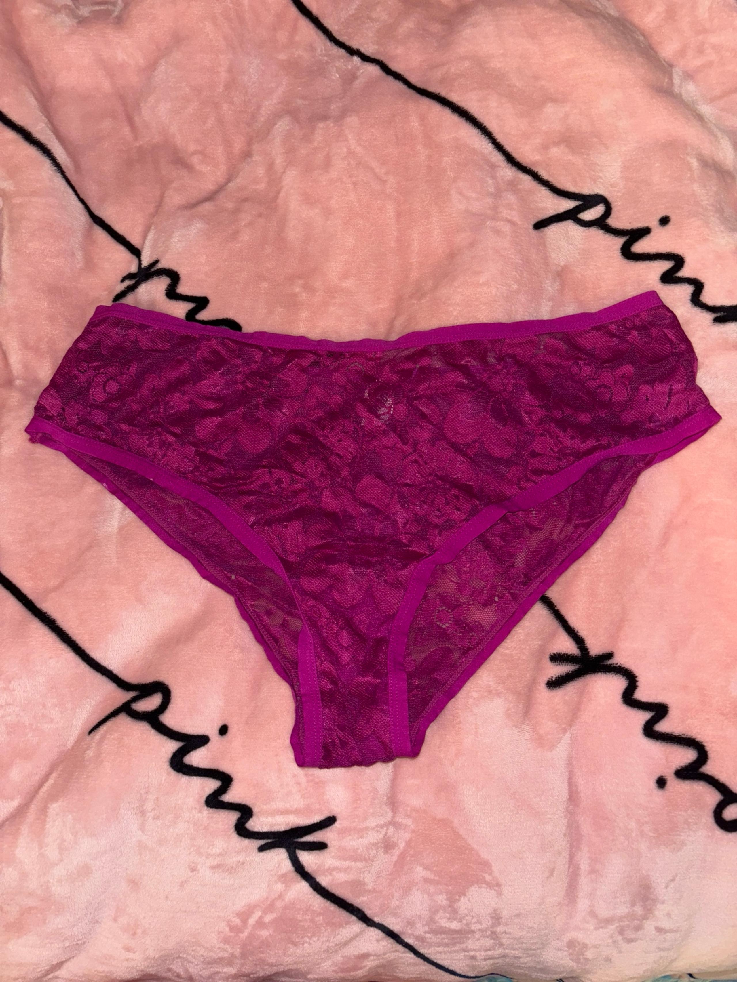 Parade Purple Floral Lace Panties XL