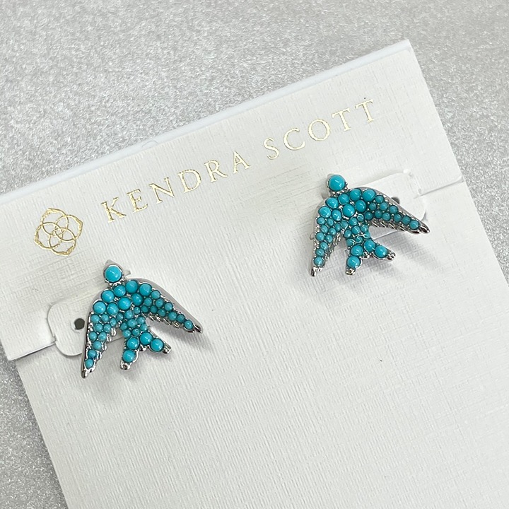 Kendra Scott Melody Bird Siler Stud Earrings