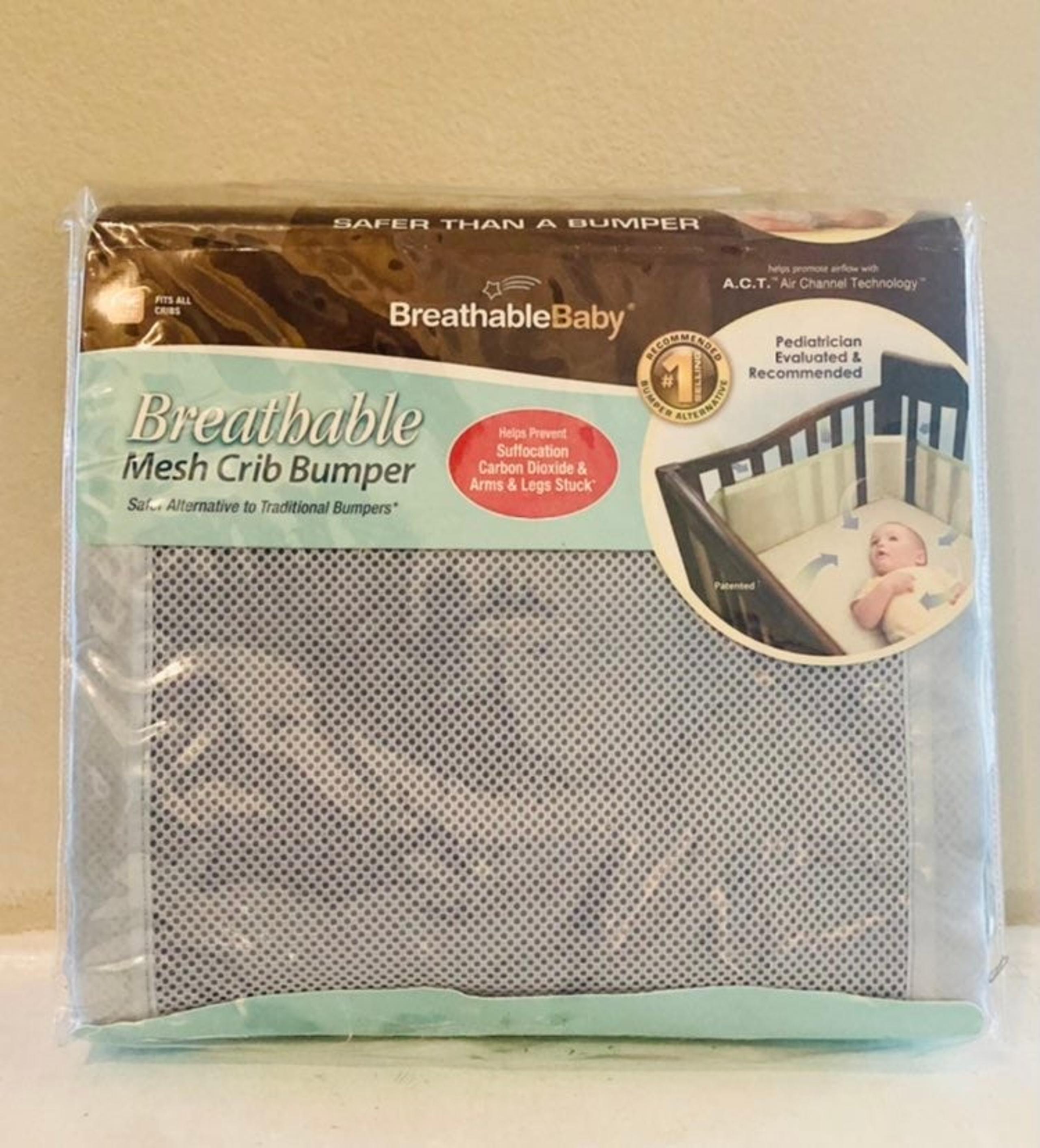 BreathableBaby Mesh Crib Bumper