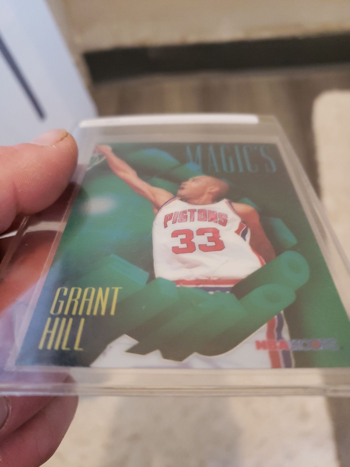 Rookie grant hill insert
