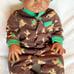 August Replica Reborn baby boy doll Christmas Bundle Ethnic, African American