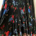 New Aritzia Wilfred Twirl Floral Pleated Skirt