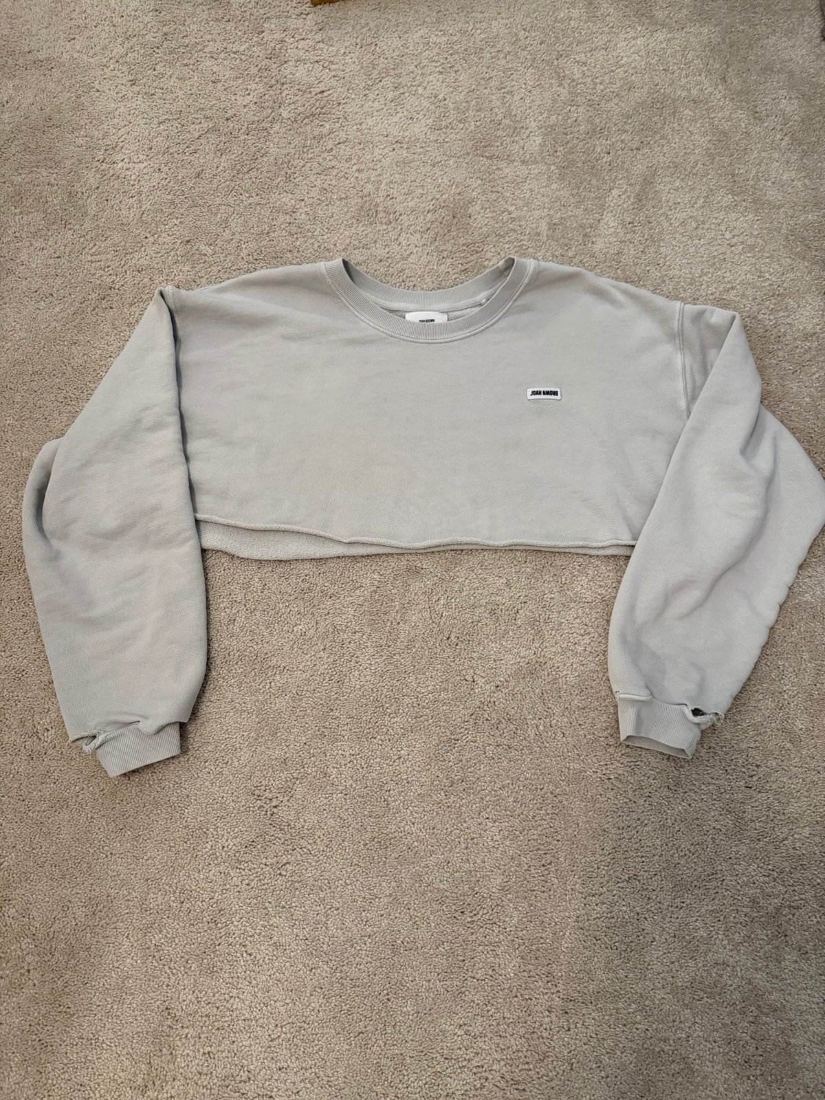 Joah Brown cropped sweatshirt!