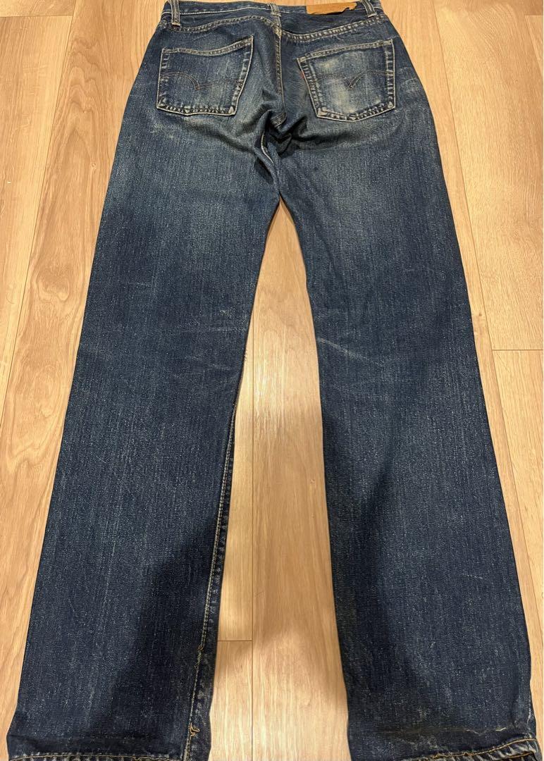 Vintage Levi's 501 '66 early model BIG E Waist 29? straight leg