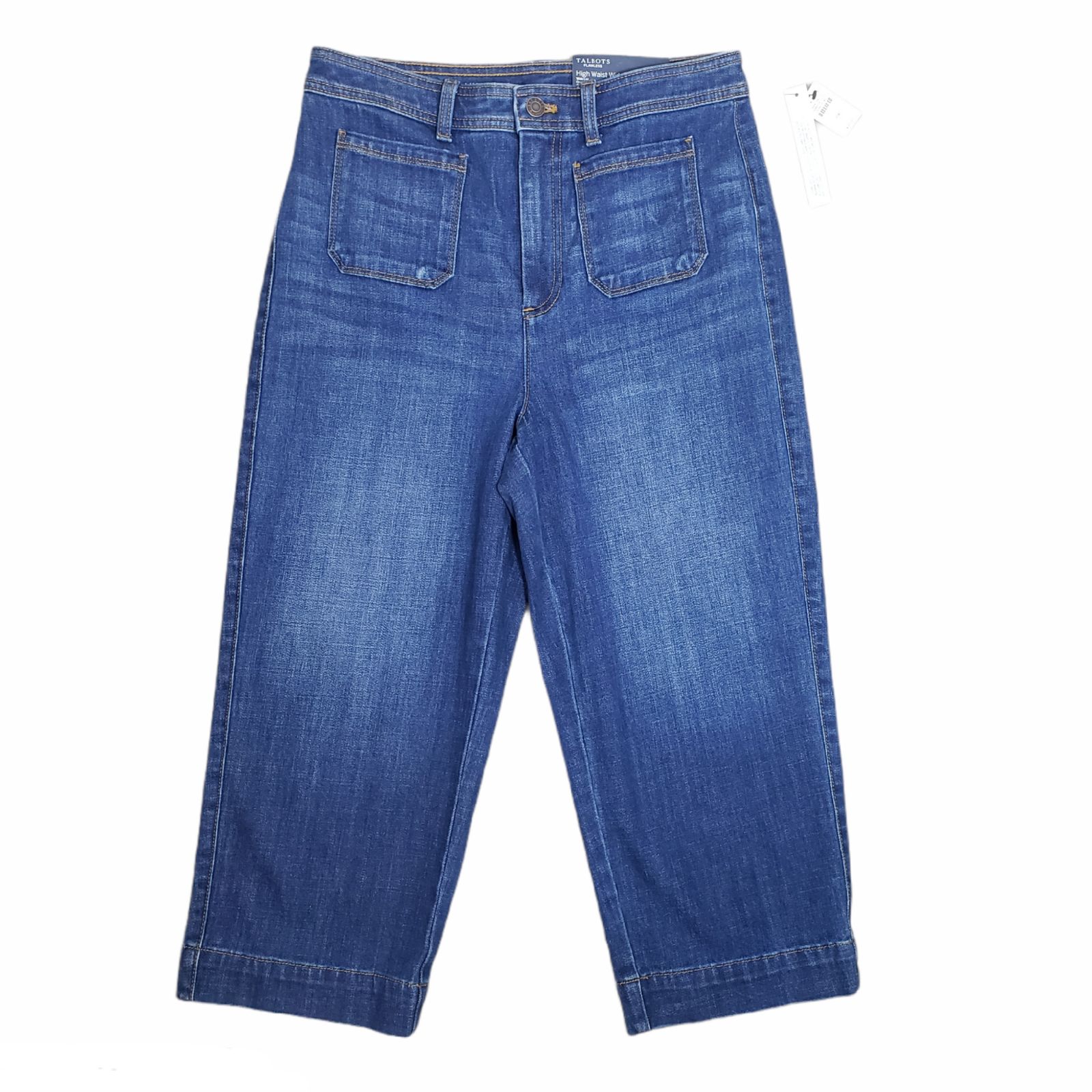 TALBOTS Flawless High Waist Crop Size 8P