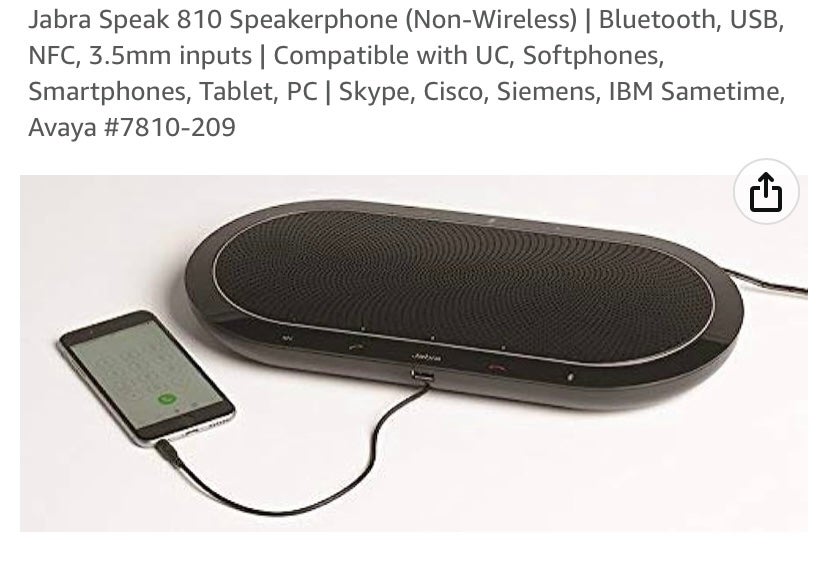 Jabra Speak 810 Bluetooth, USB