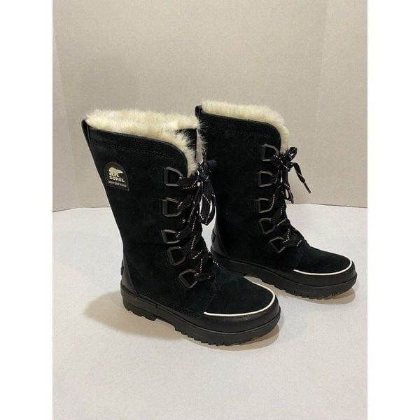 Sorel Tivoli IV Tall Women Black Waterproof Insulated Winter Snow Boot Size 6.5