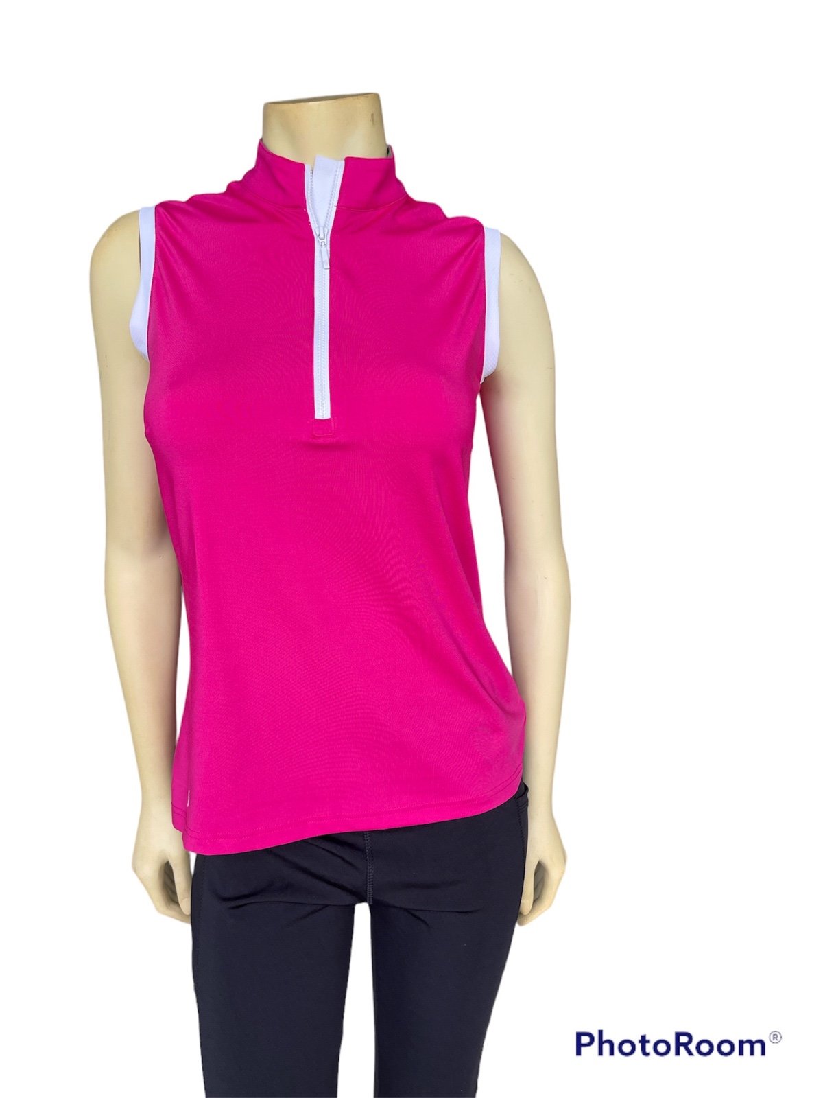 GGBlue Tess Ice Sleeveless Women’s Golf Luxe Top