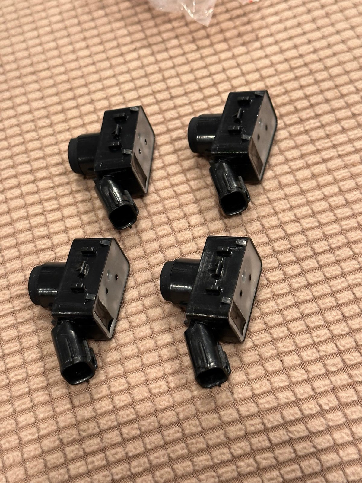 4pcs Front Bumper PDC Parking Distance Sensor Compatible for Toyota Camry RAV4