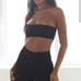 Joah brown tube top