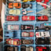 Vintage Matchbox carry case w/ 48 cars