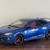 LCD Models 2020 Honda Civic FK8 Type R 1:18 Diecast Model Aegean Blue Metallic