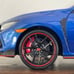LCD Models 2020 Honda Civic FK8 Type R 1:18 Diecast Model Aegean Blue Metallic
