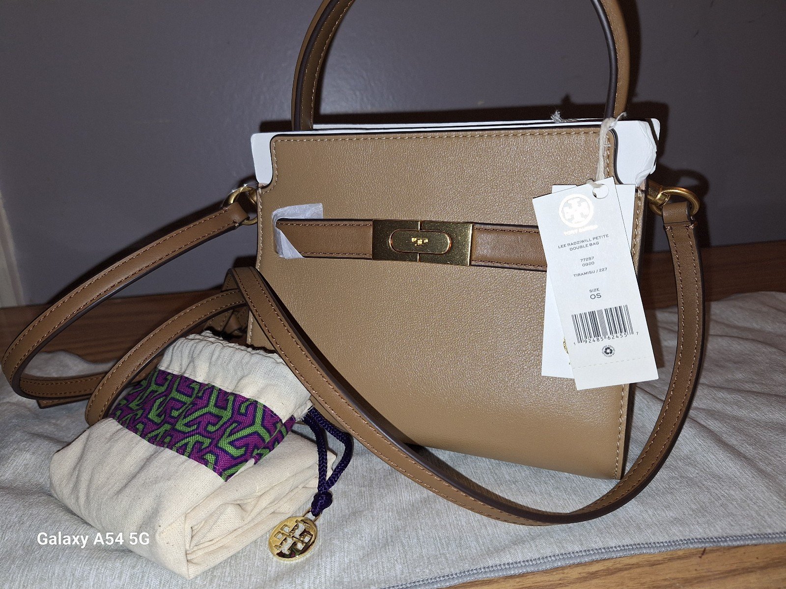 Tory Burch Tiramisu Lee Radziwill Petite Double Bag