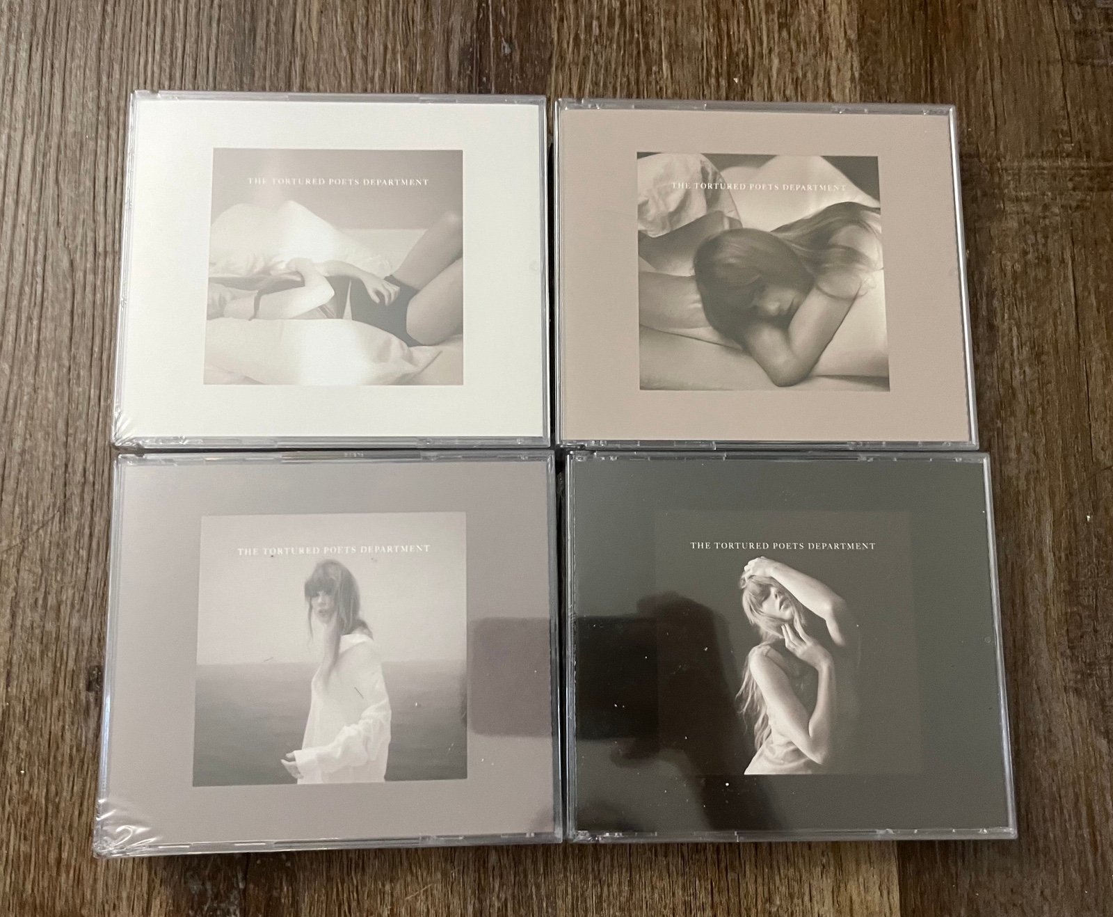 SEALED Taylor Swift TTPD Collector’s Edition Deluxe CD Bundle
