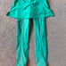 LululemonLululemon 2-in-1 skirt tight Tennis 25” Maldives green NWOT RARE size 2