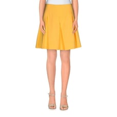 JIL SANDER Skirt sz 36 S Yellow NWT 480