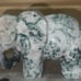 Druzy Moss Agate Elephant