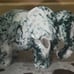 Druzy Moss Agate Elephant