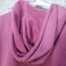 Nike Hoodie Sweatshirt Womens Sz Medium Pink Fleece Pullover Long Sleeve