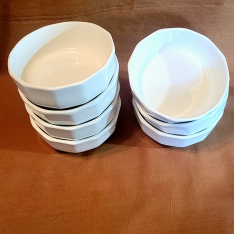 Pfaltzgraff Heritage White Dinnerware Stoneware 7 Bowls