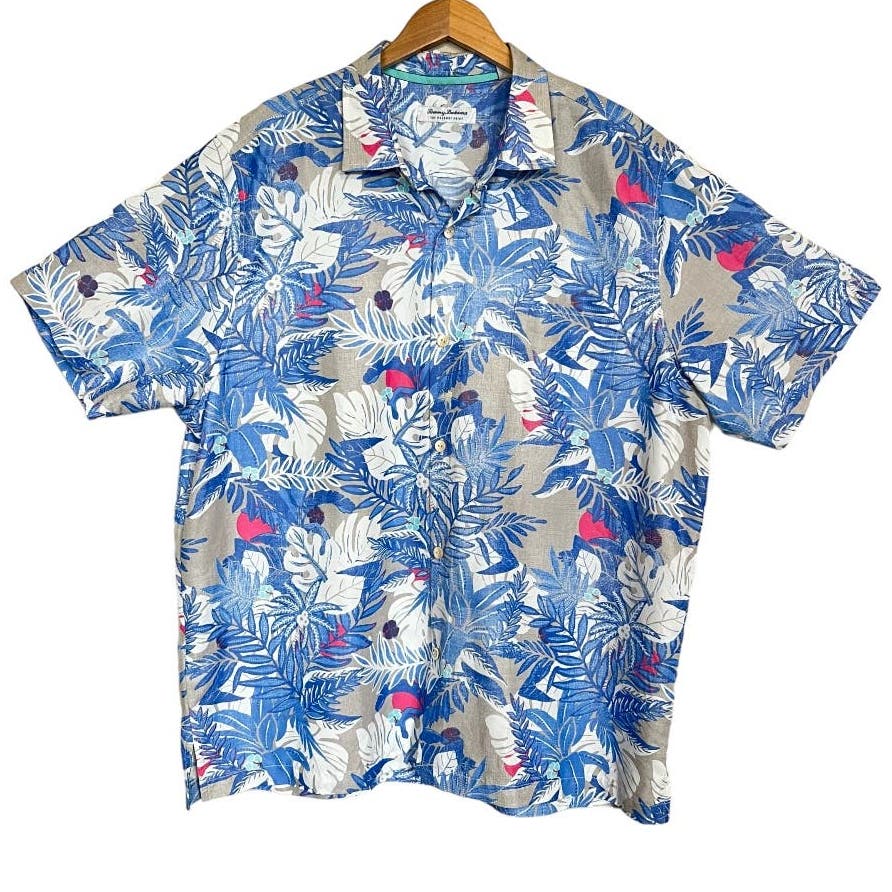 Tommy Bahama The Coconut Point Oasis Camp Shirt Sz XXL