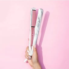 NIB FoxyBae Rose Gold Marble Flat Iron