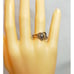 Kirsten Severin 925 Heart diamond ring SZ 7