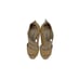 JIMMY CHOO Tan patent leather slingback sandals heals size 37
