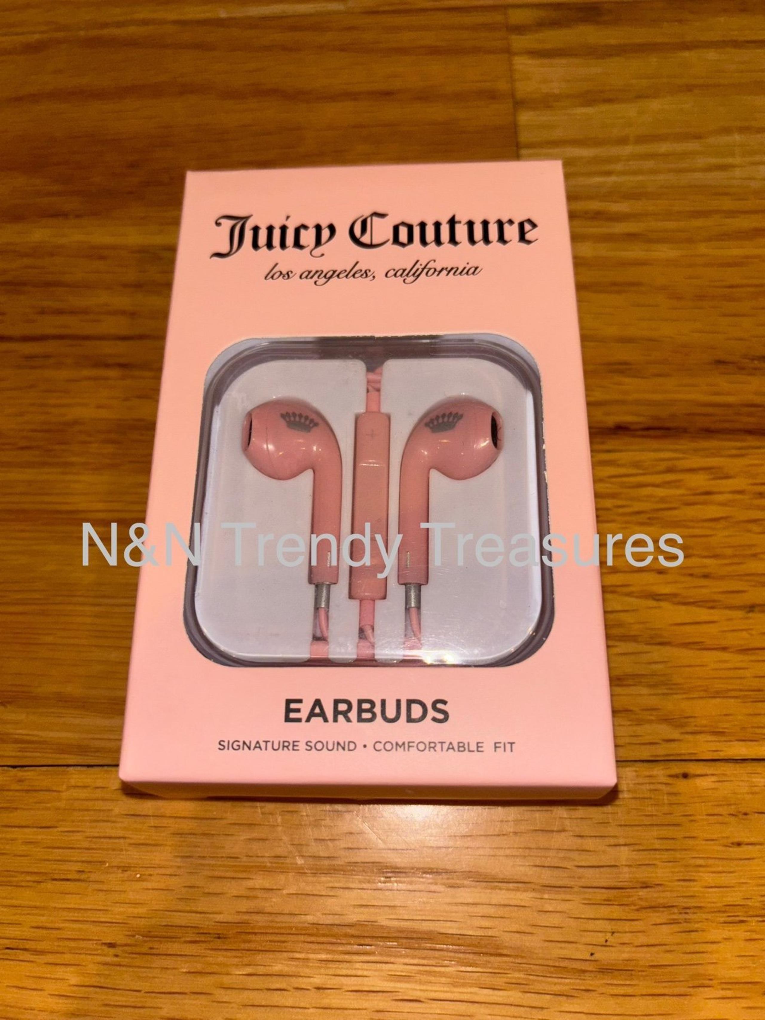 Juicy Couture Pink Crown EarBuds
