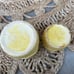 Vintage McCoy pottery flower pot set - yellow
