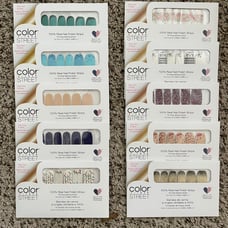 Color Street Holiday 2021 Bundle of 10 Nails