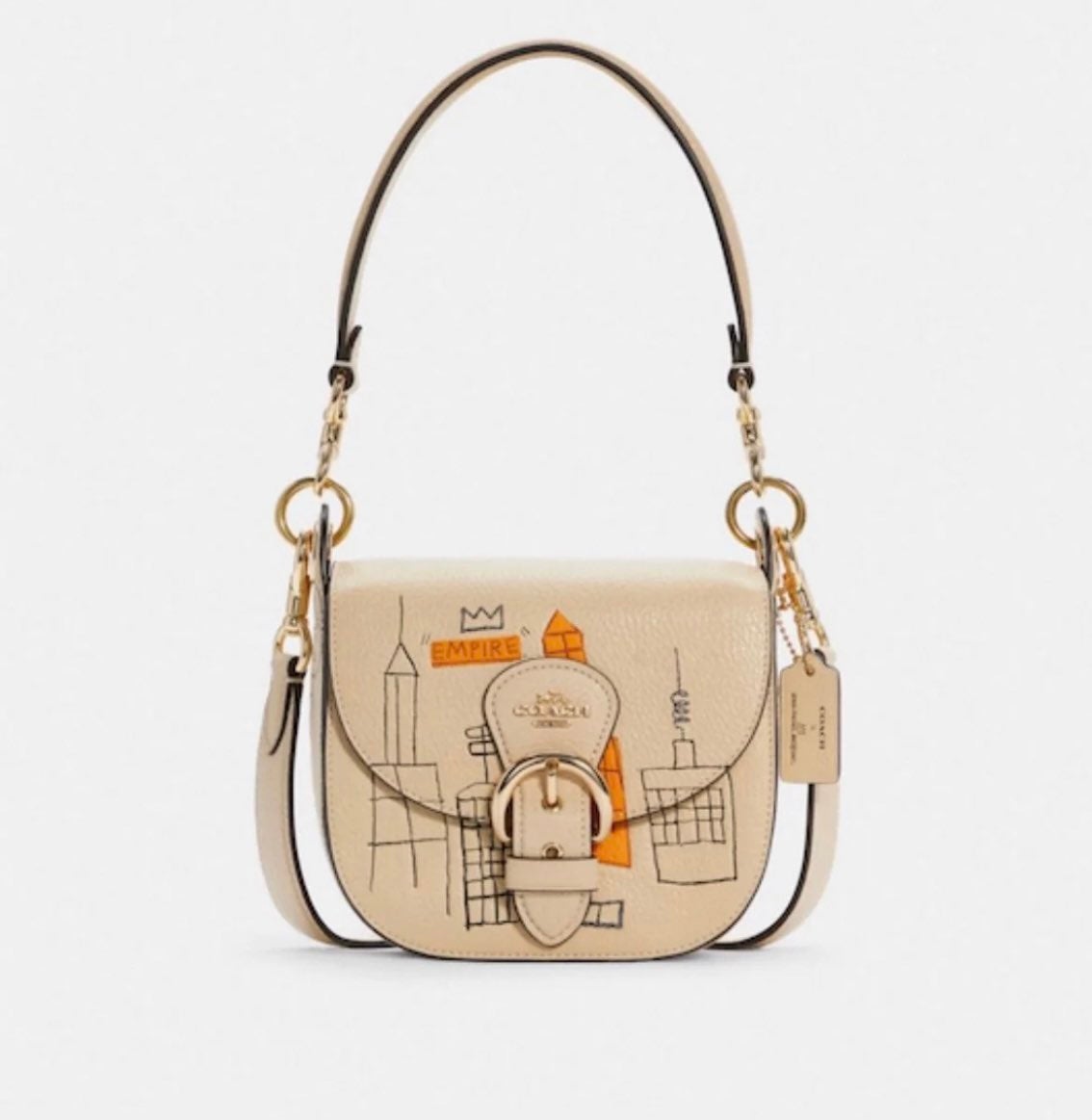 Coach X Jean Michel Basquiat Kleo Shoulder Bag 17